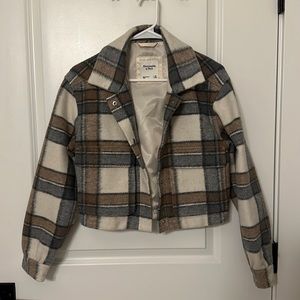 Abercrombie Cropped Shacket